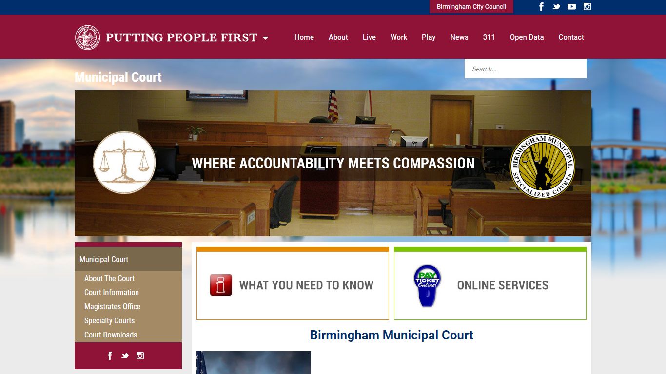Municipal Court - Birmingham, Alabama